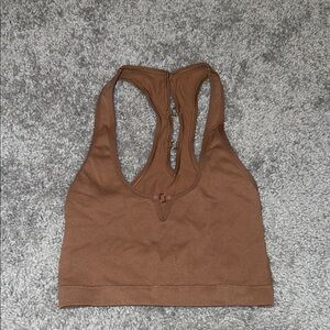 Aerie Chocolate Racerback bralette